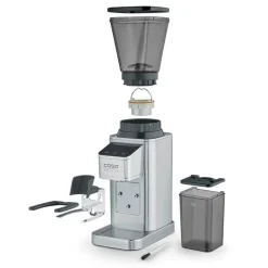 Barista Chef Inox kaffekvern sølv