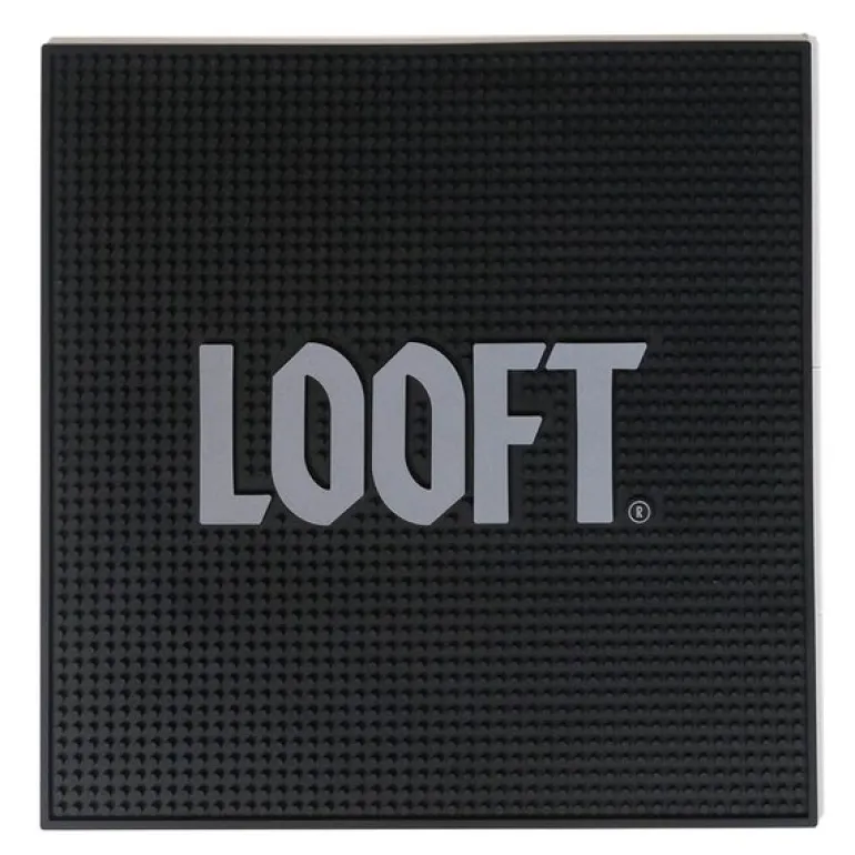 Barmatte medium 43x43 cm svart