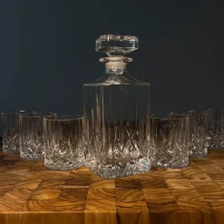 Bar whiskysett 7 deler klar