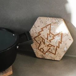 BAS bordskåner 20 cm 2 stk kork
