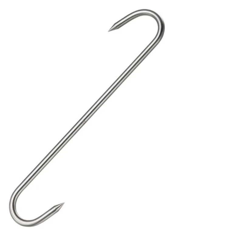 Basis S-krok kjøttkrok 22 cm stål
