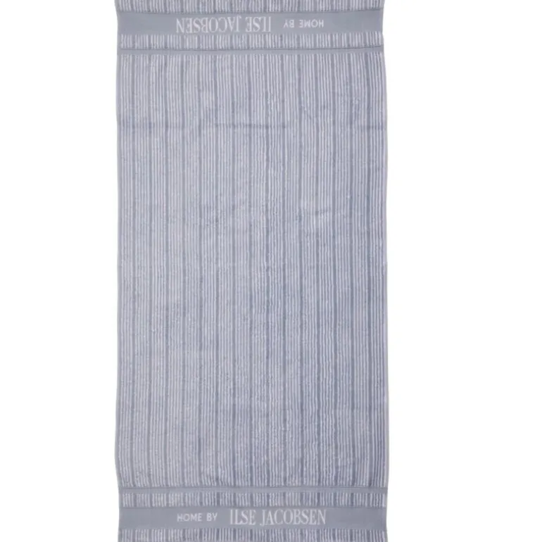 Bath Collection håndkle 70x140 cm powder blue stripes