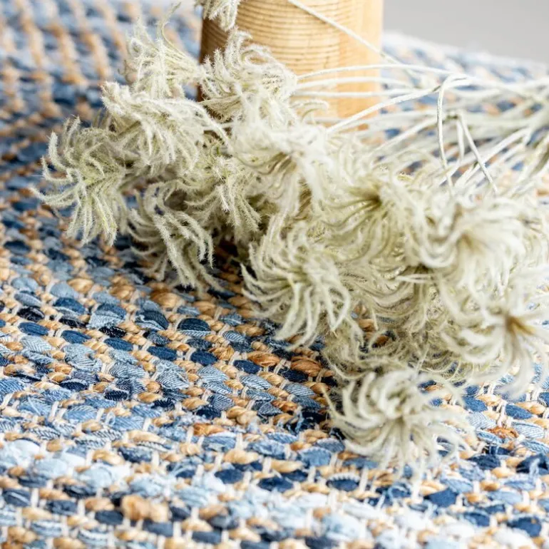Bay denim ryeteppe 130x190 cm denimblå