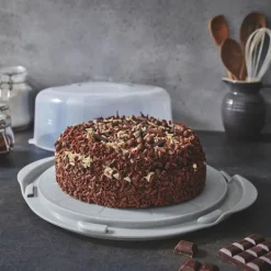 bAyk kaketine med lokk 30 cm grå