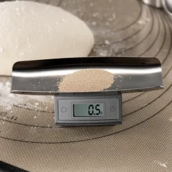 bAYk kjøkkenvekt 0,5-500g grå/blank