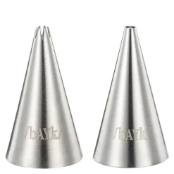 bAYk tippsett 2 stk R2 rund 2 mm og S4 stjerne 4 mm