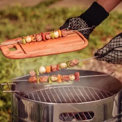 BBQ by Hellstrøm grillspyd 6 stk stål
