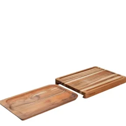 BBQ by Hellstrøm skjærefjøl 2 deler 40x30 cm teak