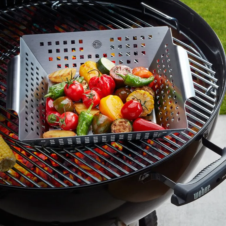 BBQ grillform 28x33 cm stål