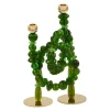 Beads lysestake 38 cm mørk grønn