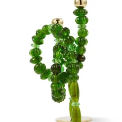 Beads lysestake 38 cm mørk grønn