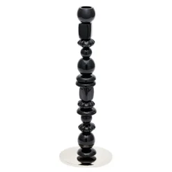 Beads lysestake S 34 cm svart