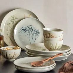 Bea servisesett 12 deler natur