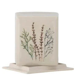 Bea smørboks 12,5x15 cm natur