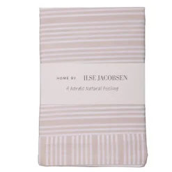 Bedding Collection putetrekk 60x63 cm 2 stk sand beige stripes