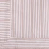 Bedding Collection putetrekk 50x70 cm 2 stk powder rose stripes