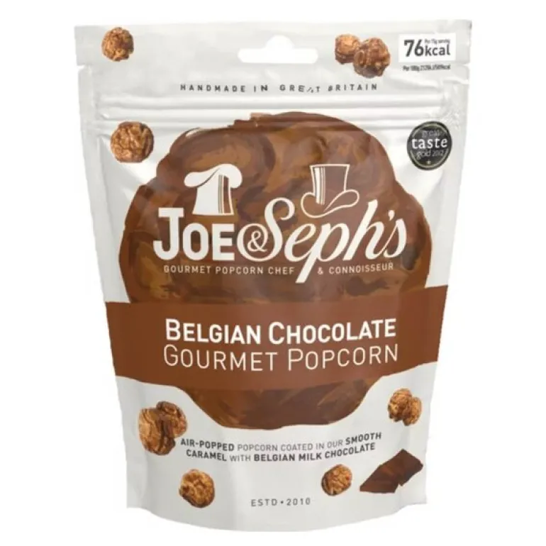 Belgisk sjokolade popcorn 60g
