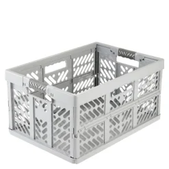 Ben oppbevaringsboks sammenleggbar 45L nordic grey