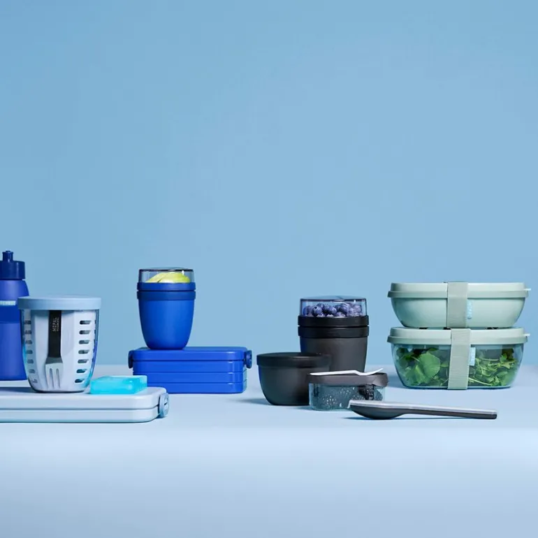 Bento matboks medium vivid blue