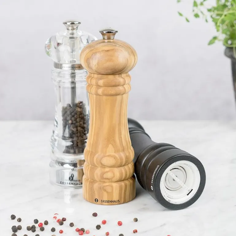 Berlin pepperkvern 18 cm oliventre