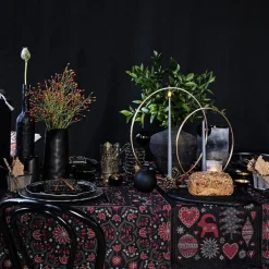 Bettys Jul duk 145x250 cm rød