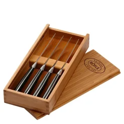 Biffkniv 24 cm 4 stk i rustfritt stål