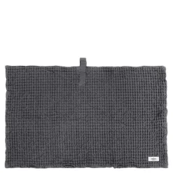 Big Waffle badematte 80x55 cm mørkegrå