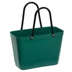 Biobased Plastic veske liten 7,5L mørk grønn
