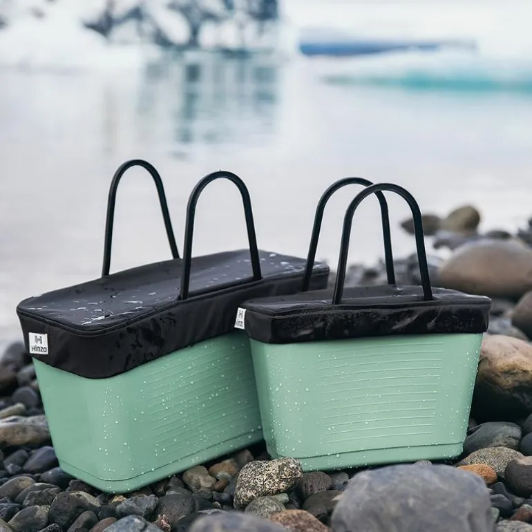 Biobased Plastic veske liten 7,5L olivengrønn