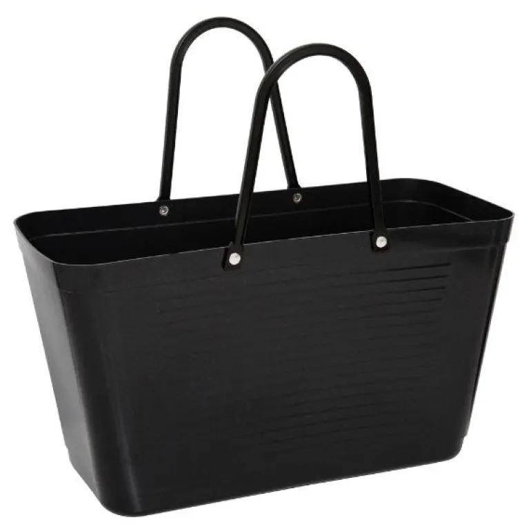 Biobased Plastic veske stor 15L svart stjerhimmel