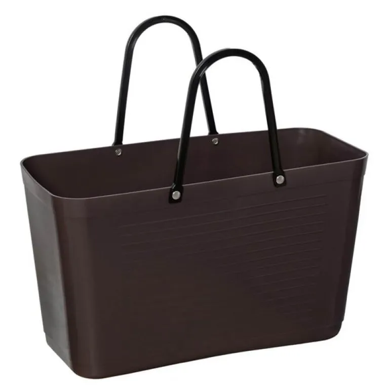 Biobased Plastic veske stor 15 L brun