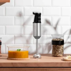 Bistro stavmikser m/tilbehør krom