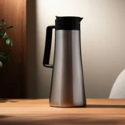 Bistro termokanne 1,1L matt krom