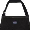 Black Denim forkle one size svart