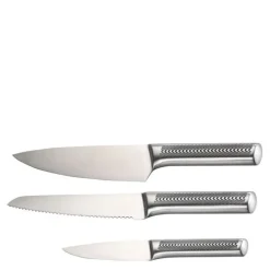 Blade knivsett 3 deler stål