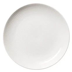Blå Eld tallerken 26 cm hvit