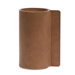 Block Nupo vase S 7,5x15 cm nature