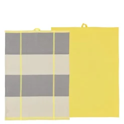 Blocks kjøkkenhåndkle 50x70 cm 2 stk yellow