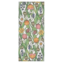 Blomsterløk bordløper 35x80 cm