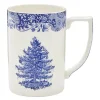 Blue Italian Christmas Tree kopp 34 cl blå/hvit