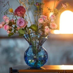 Boblen pride vase 23 cm blå