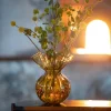 Boblen pride vase 23 cm gul