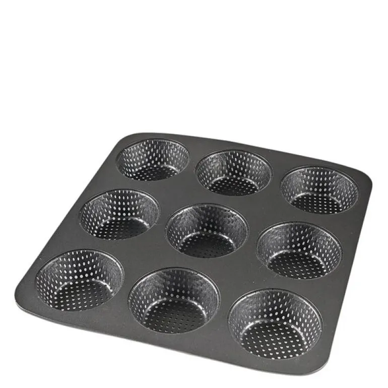 Bolleform for 9 boller stål