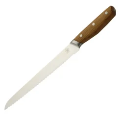 Bosco brødkniv 25 cm stål/eik