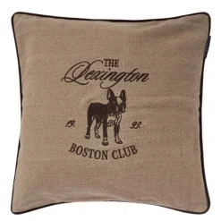 Boston Club putetrekk fløyel 50x50 cm beige/brown