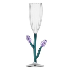 Botanica optisk champagneglass 16 cl lavendel