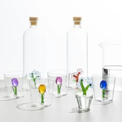 Botanica vannglass 35 cl tulipan gul