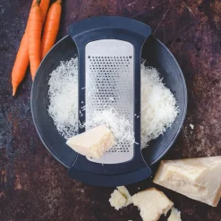 Bowl Grater rivjern til skål fint svart