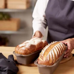 Brødform 24 cm silikon latte