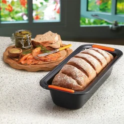 Brødform 24 cm svart